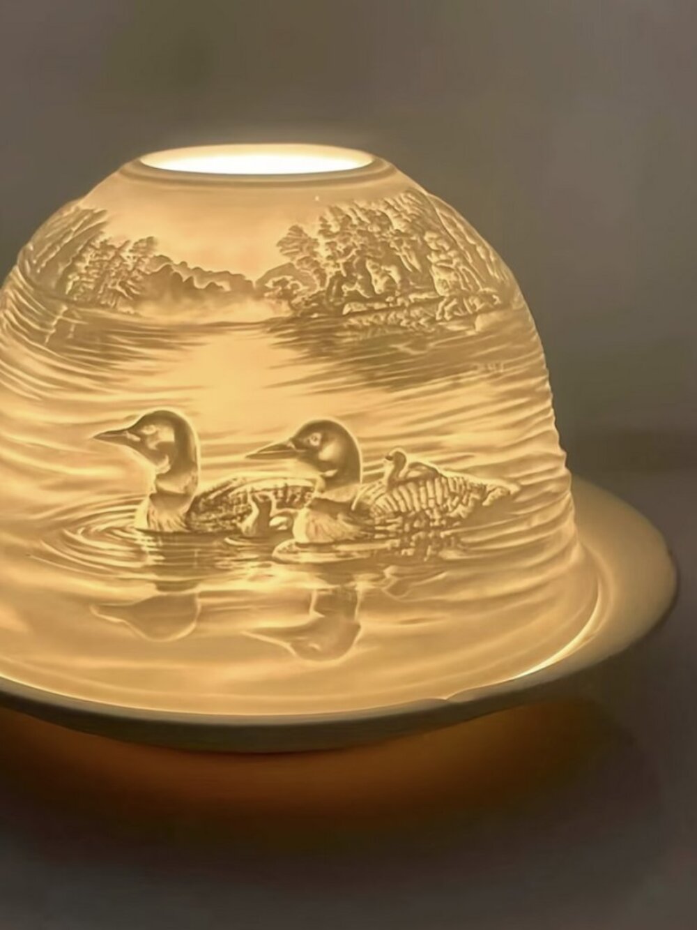 Ducks Fairy Lamp Lithophane - Picture 6 of 6